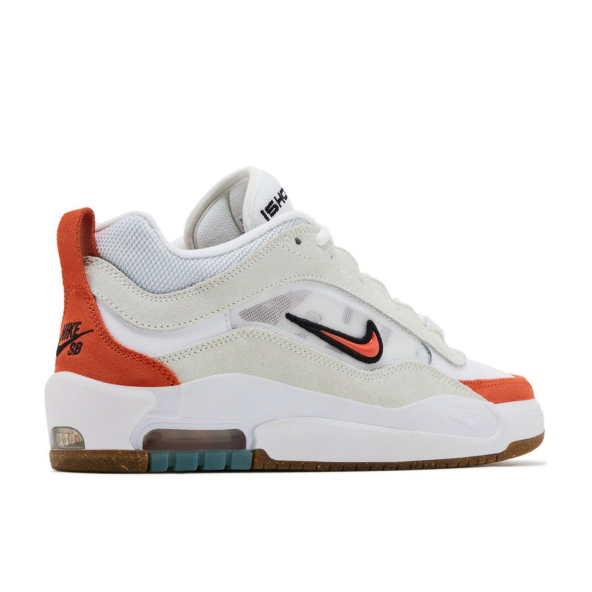 Nike SB Air Max Ishod Wair White Orange Gum
