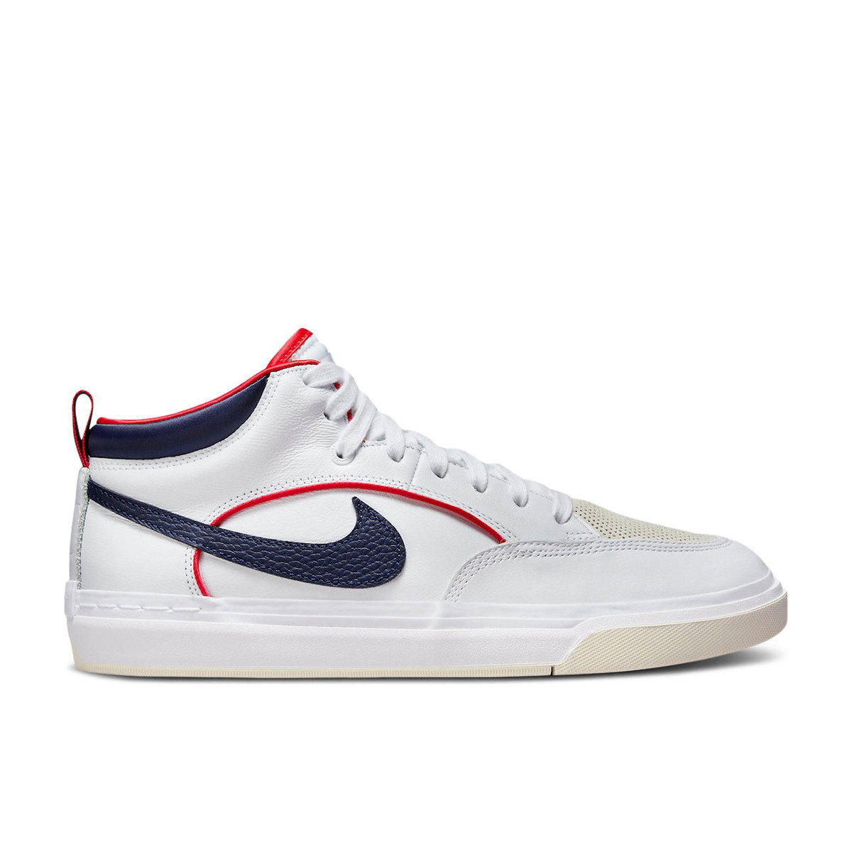 Nike SB React Leo PRM White Midnight Navy
