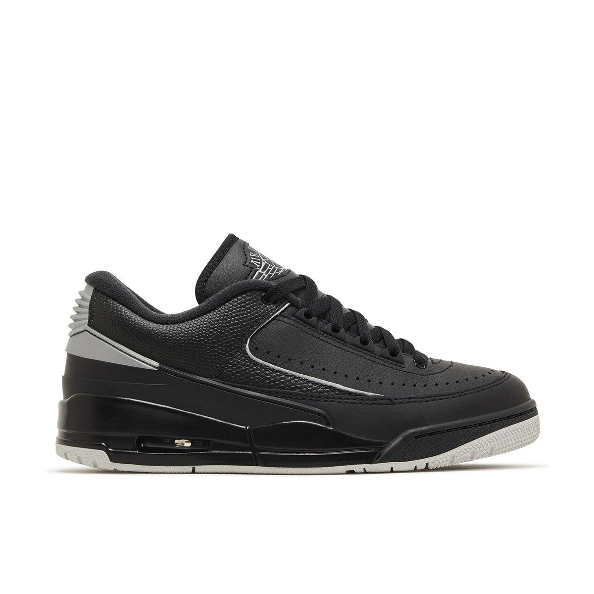 Air Jordan 2/3 Black Metallic Silver