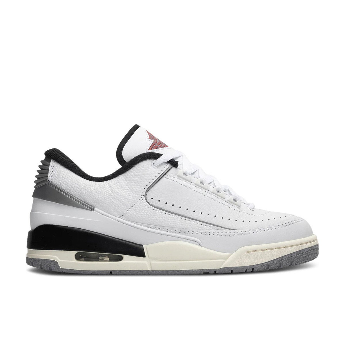 Air Jordan 2/3 White Black Metallic Silver