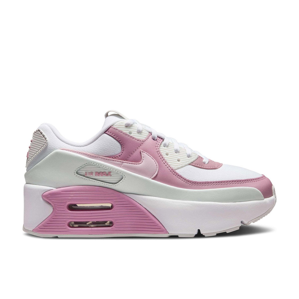 Nike Air Max 90 LV8 White Pink Foam Summit White Womens