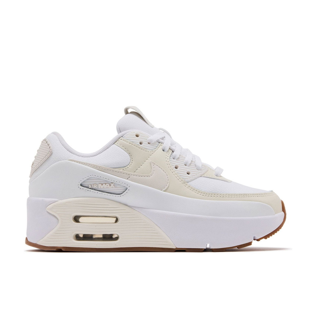 Nike Air Max 90 LV8 White Soft Pearl Platinum Tint Sail Womens