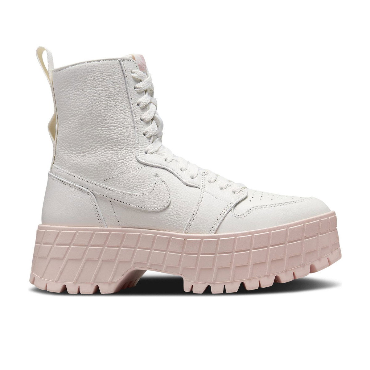 Air Jordan 1 High Brooklyn Sail Legend Pink Womens