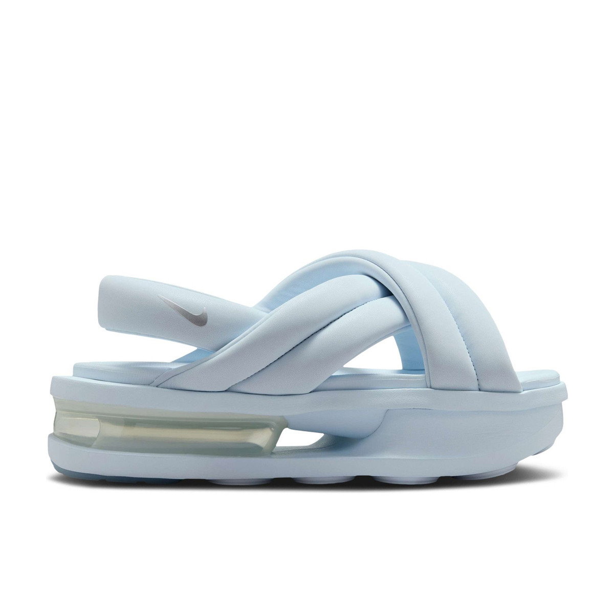 Nike Air Max Isla Sandal Blue Tint Metallic Silver Womens