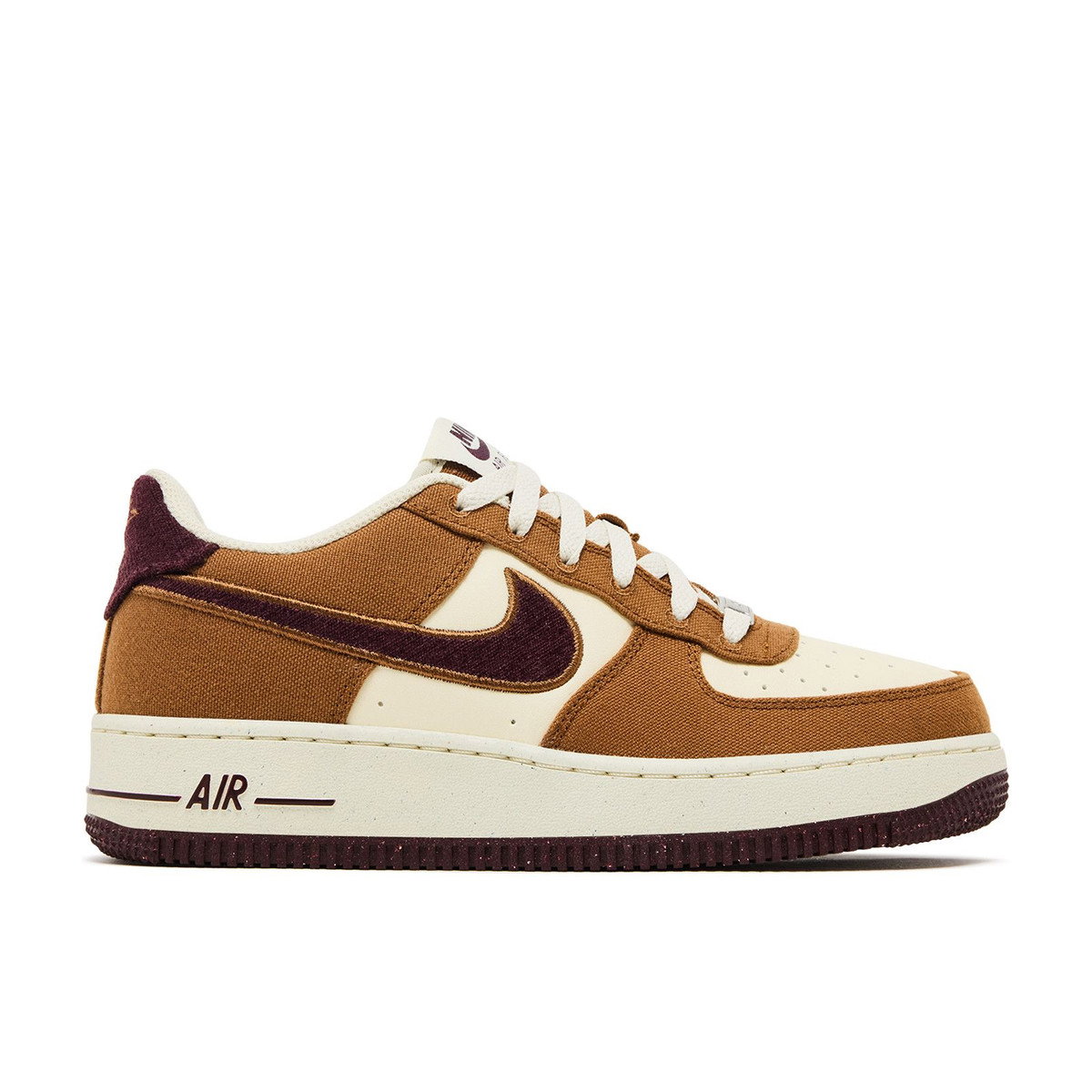 Nike Air Force 1 Low Light British Burgundy Crush GS