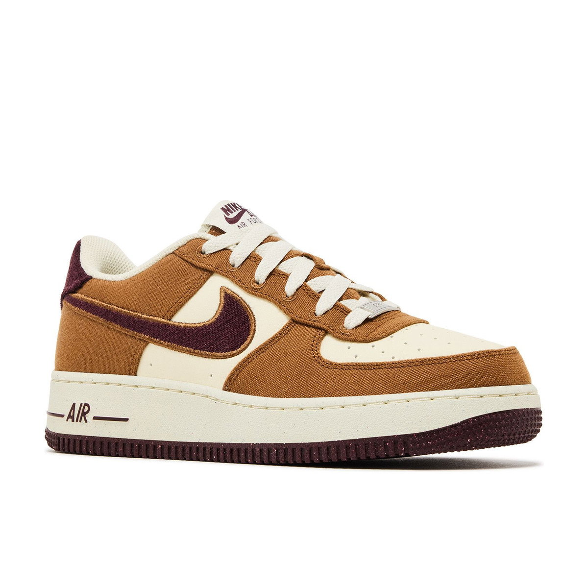 Nike Air Force 1 Low Light British Burgundy Crush GS