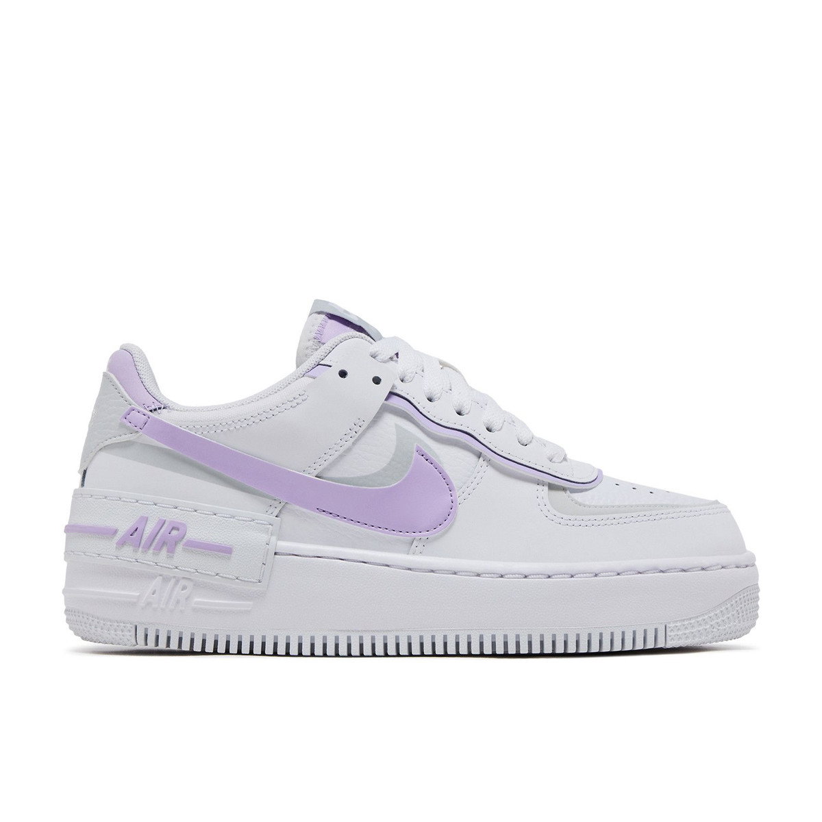 Nike Air Force 1 Low Shadow White Lilac Bloom Womens