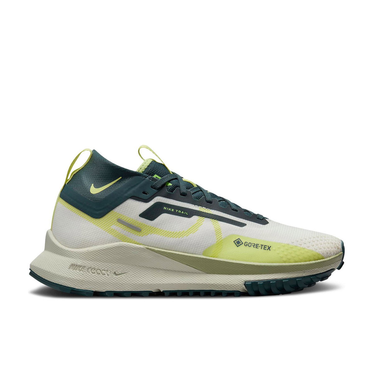 Nike React Pegasus Trail 4 Gore-Tex Sail Light Lemon Twist Womens