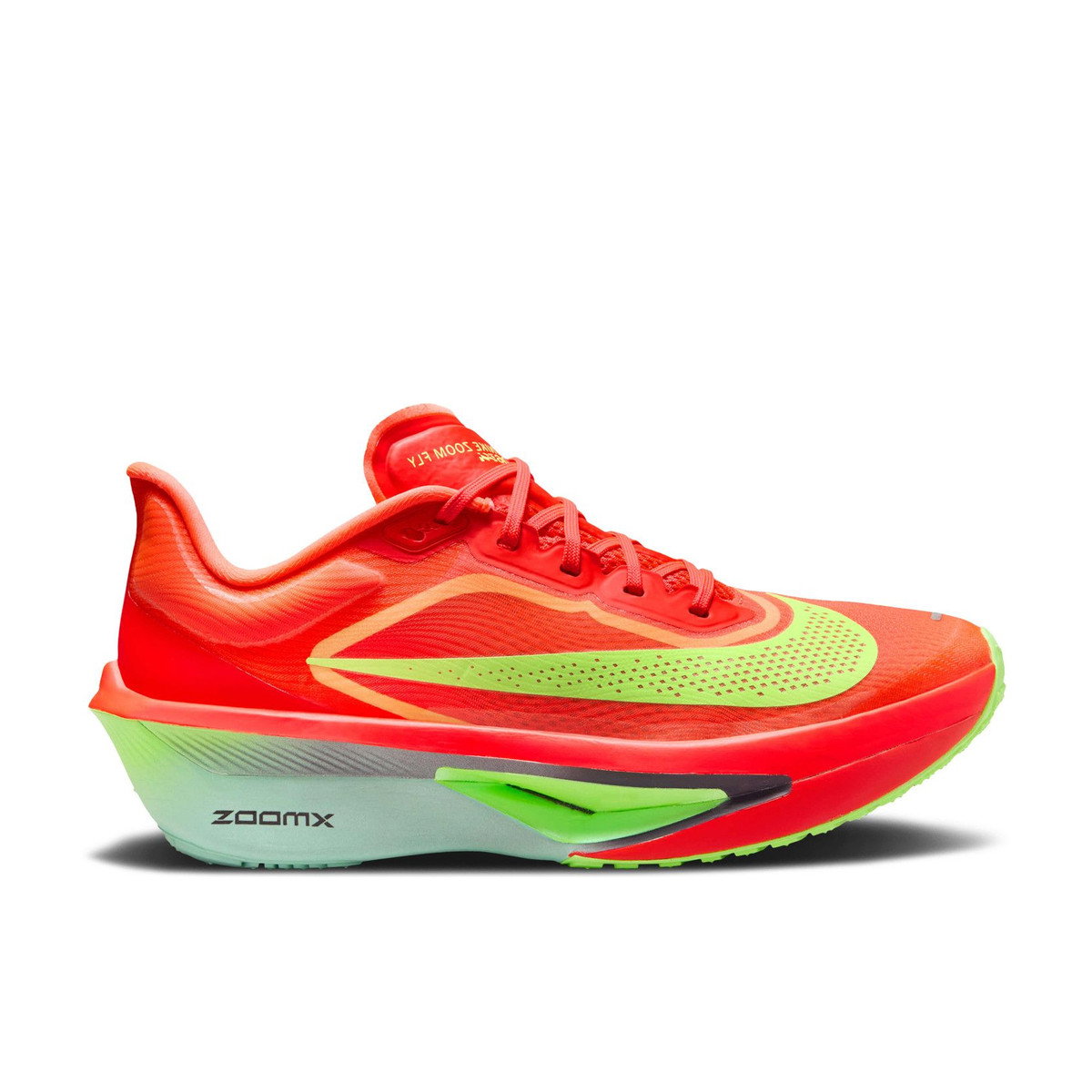 Nike Zoom Fly 6 Bright Crimson Lime Blast Womens