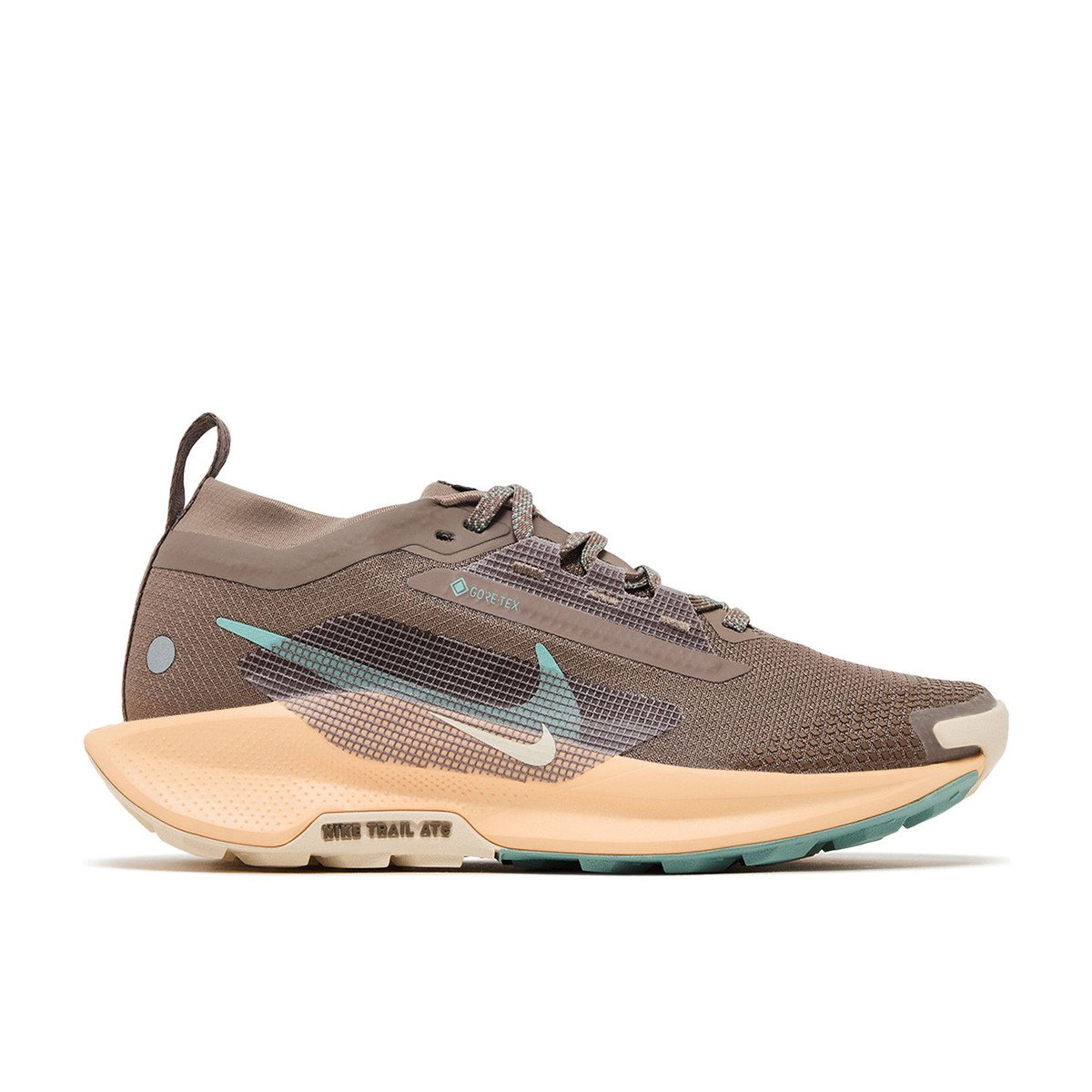 Nike React Pegasus Trail 5 Gore-Tex Mink Brown Orange Chalk Pearl White Cannon Womens