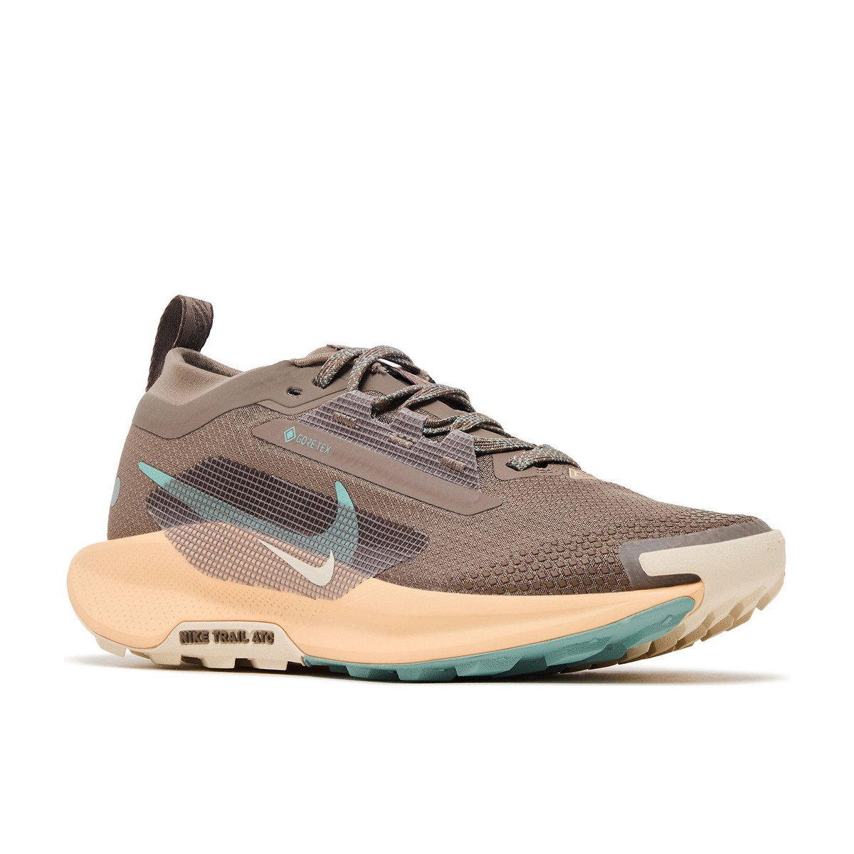 Nike React Pegasus Trail 5 Gore-Tex Mink Brown Orange Chalk Pearl White Cannon Womens