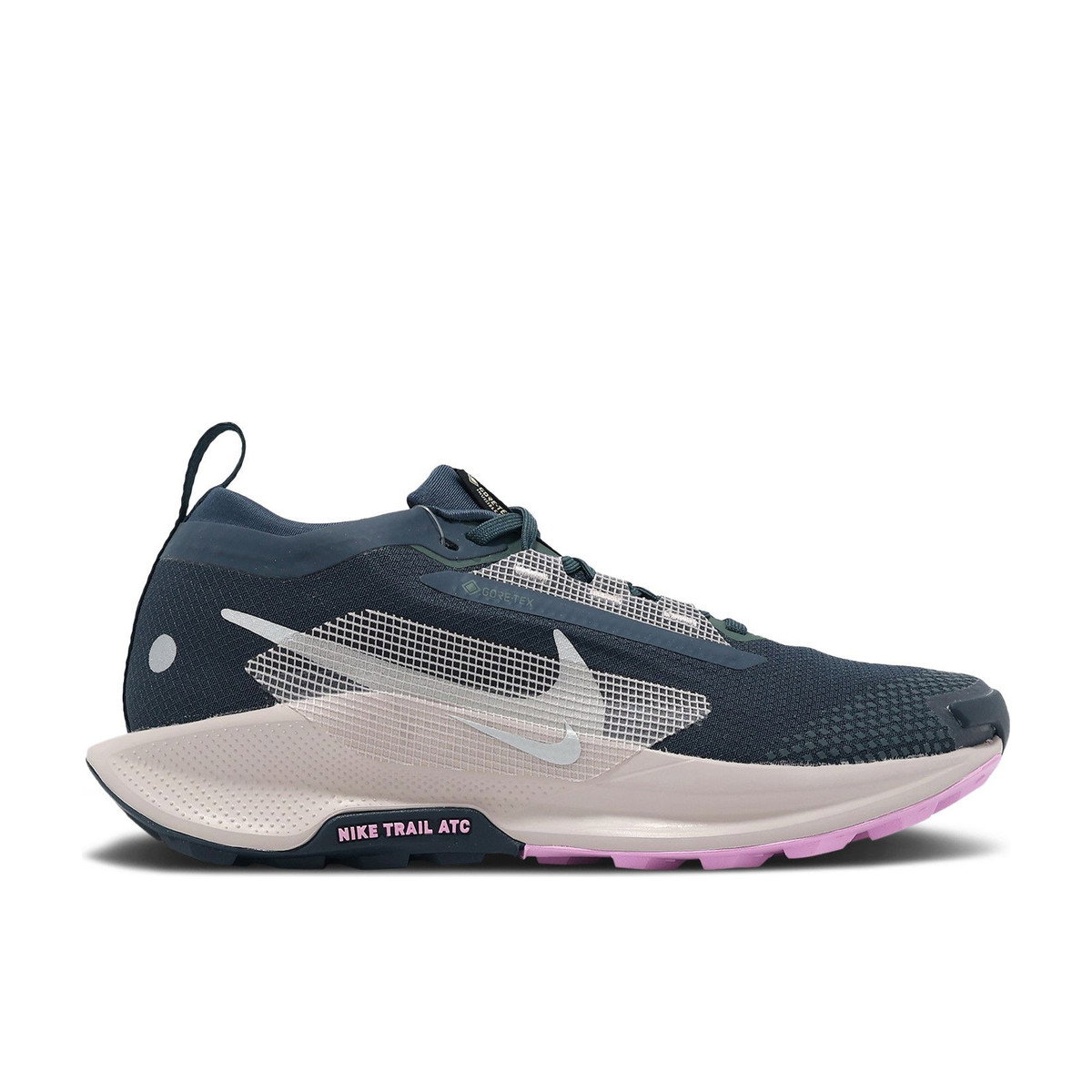 Nike React Pegasus Trail 5 Gore-Tex Armory Navy Vintage Green Platinum Violet Womens