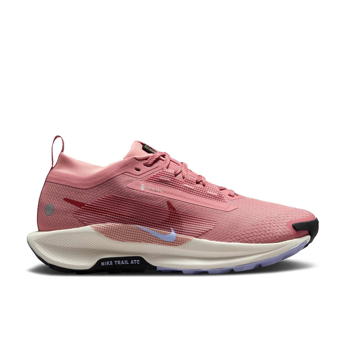 Nike React Pegasus Trail 5 Gore-Tex Red Stardust Lilac Ice Alabaster Mars Stone Womens