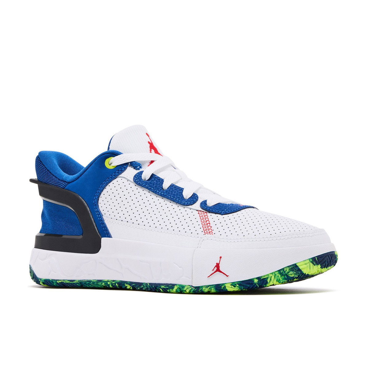 Air Jordan DAY1 EO White Storm Blue Treasure Blue University Red GS