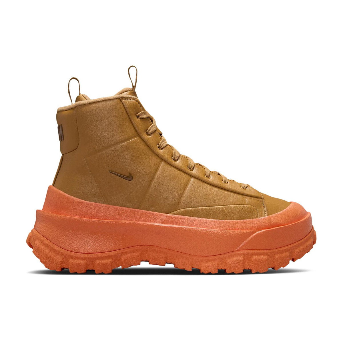 Nike Blazer Roam Mid Flax Safety Orange Racer Blue Light British Tan Womens