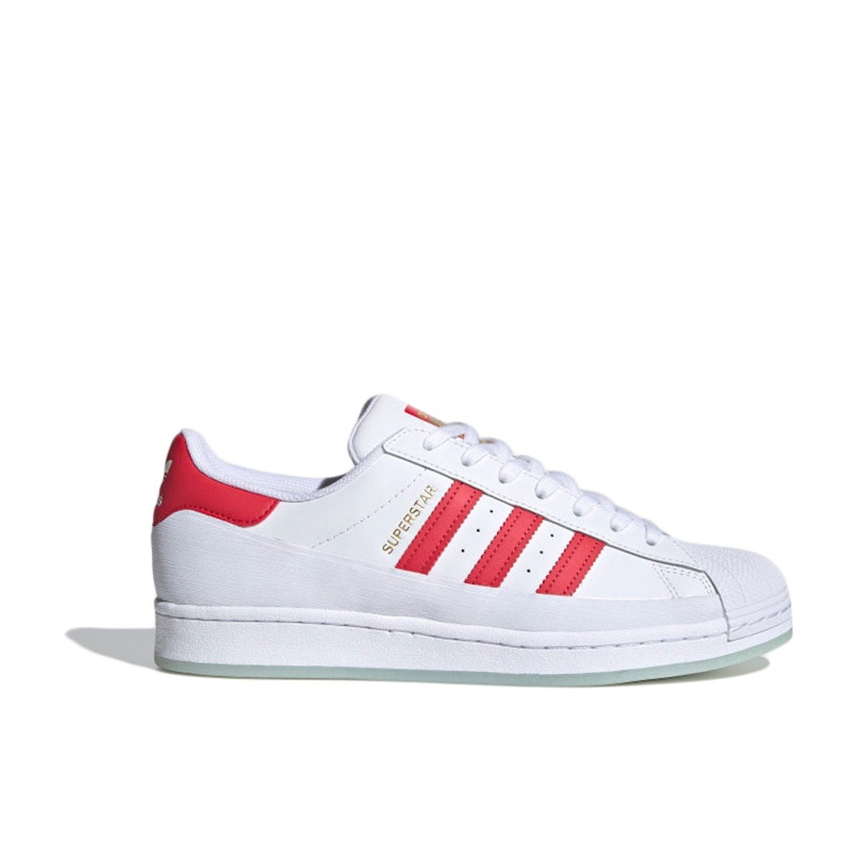 Adidas Superstar MG Cloud White Red Womens