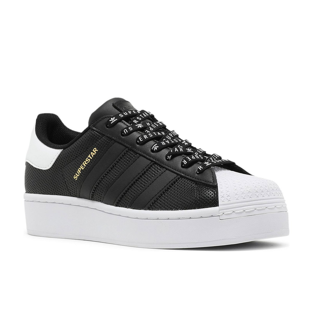 Adidas Superstar Bold Core Black Womens