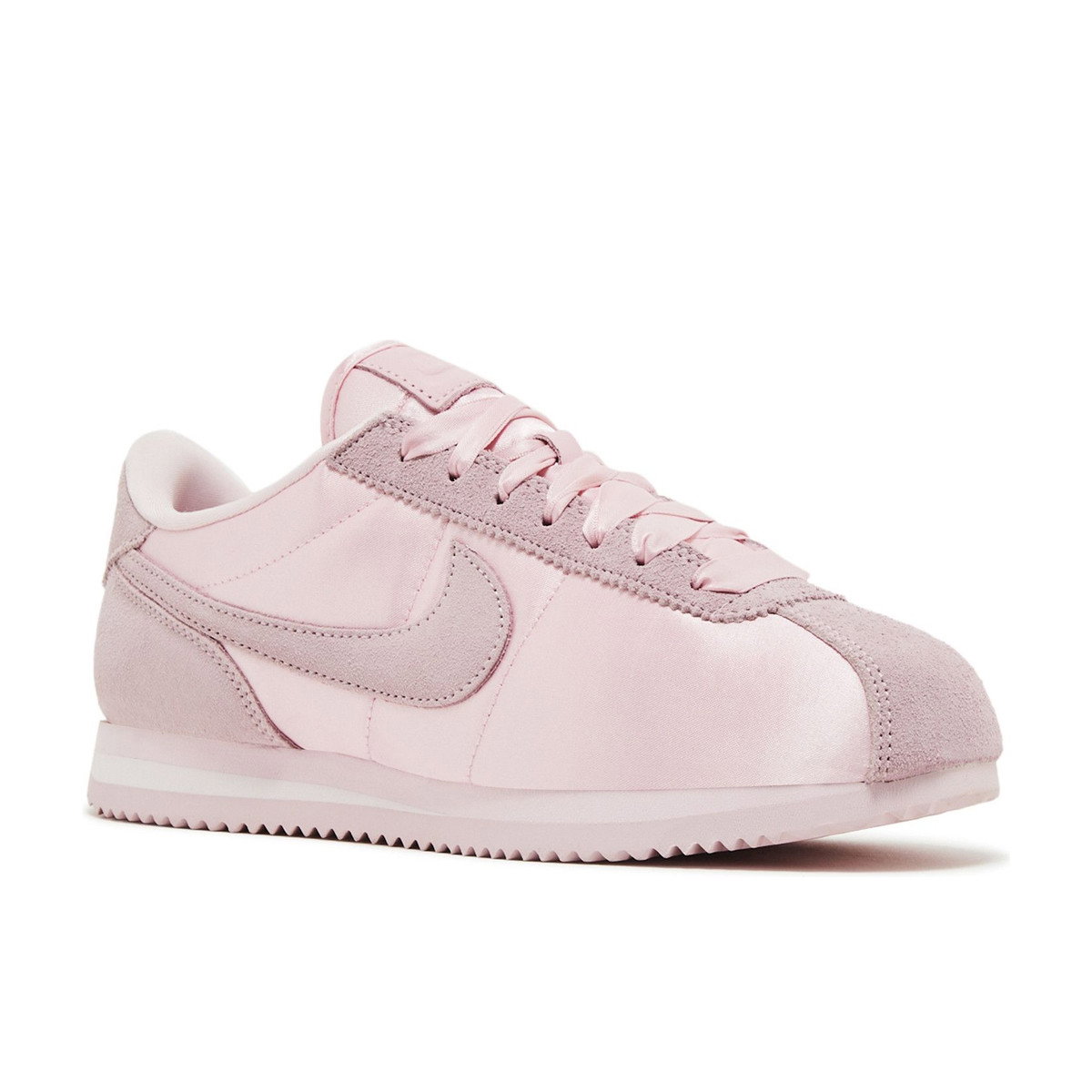 Nike Cortez Textile Satin Soft Pink Womens