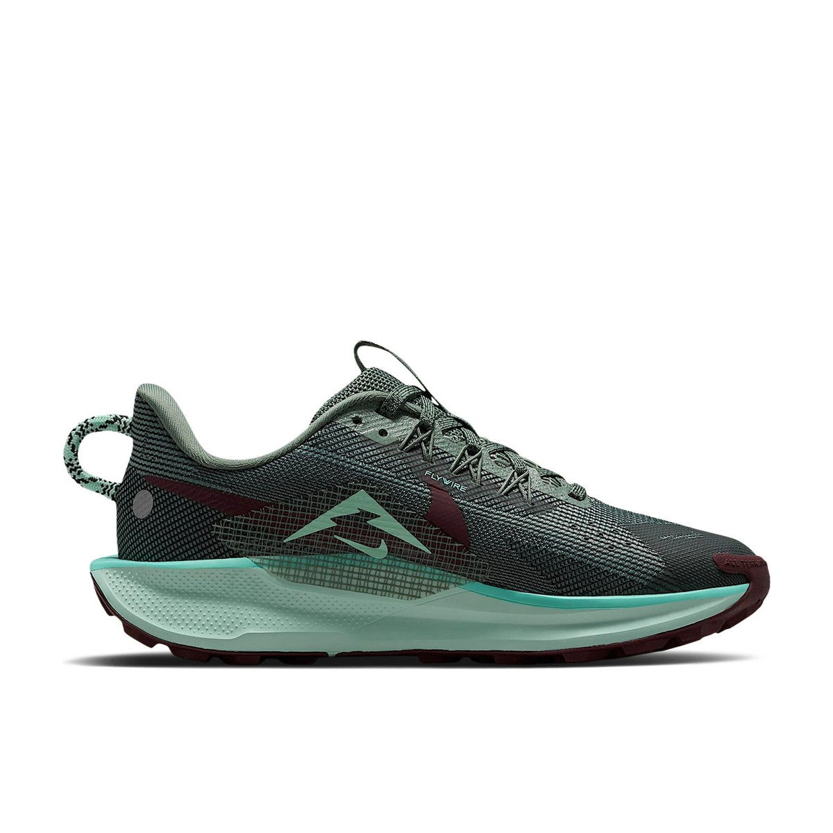 Nike React Pegasus Trail 5 Clay Green Seaweed Mint Foam GS