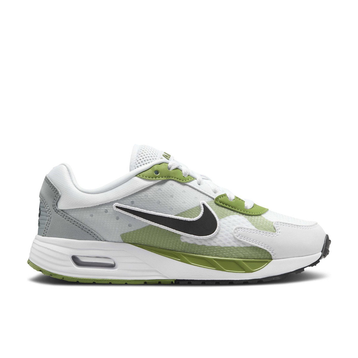 Nike Air Max Solo White Chlorophyll Smoke Grey Black GS