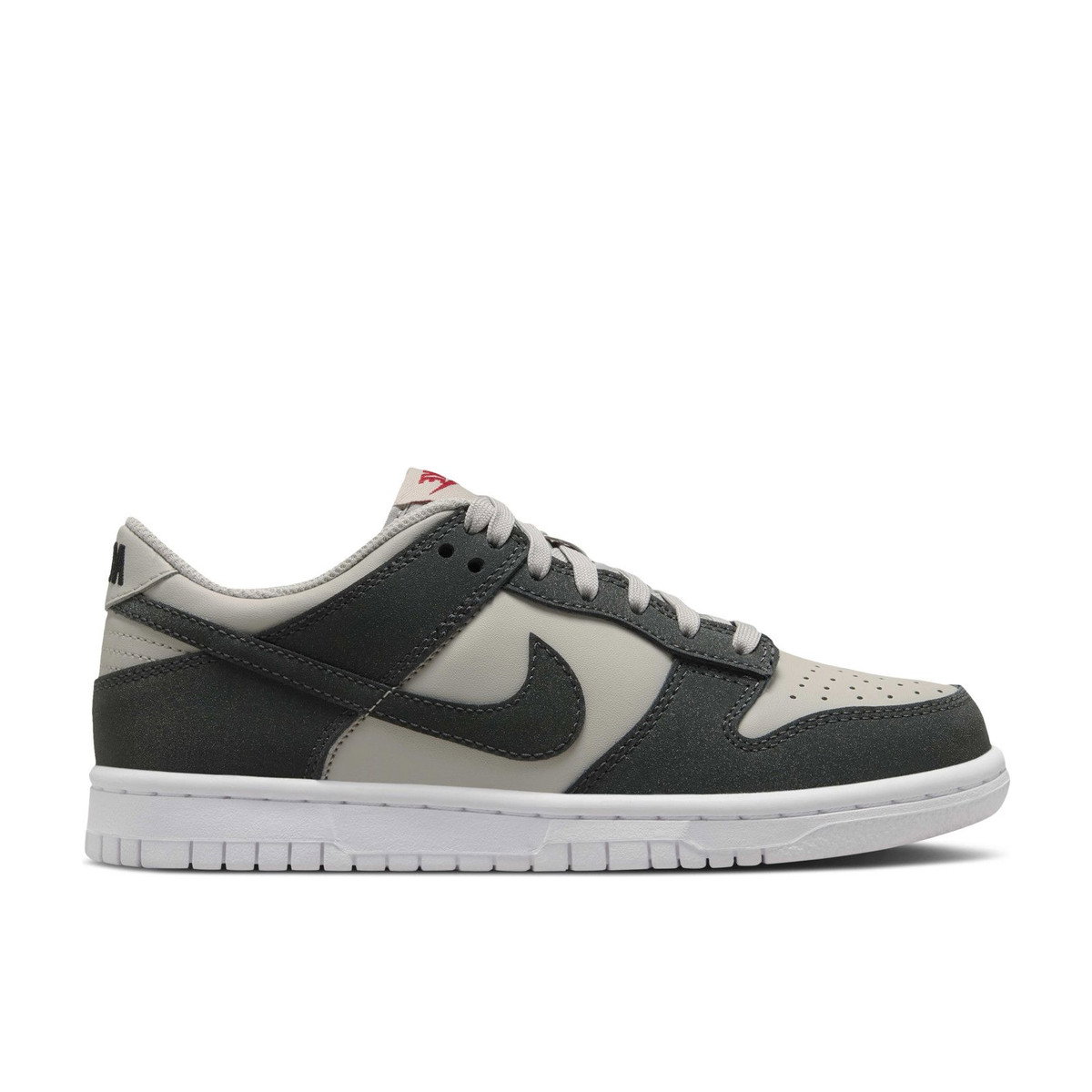 Nike Dunk Low Light Iron Ore White Gym Red Anthracite GS