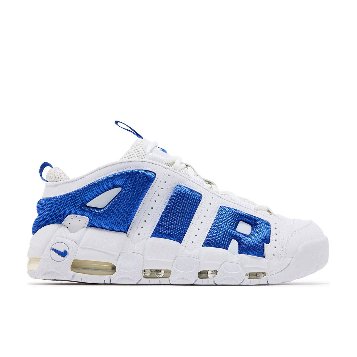Nike Air More Uptempo Low White Hyper Royal