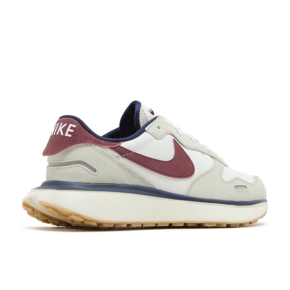 Nike Phoenix Waffle Light Bone Navy Team Red Womens