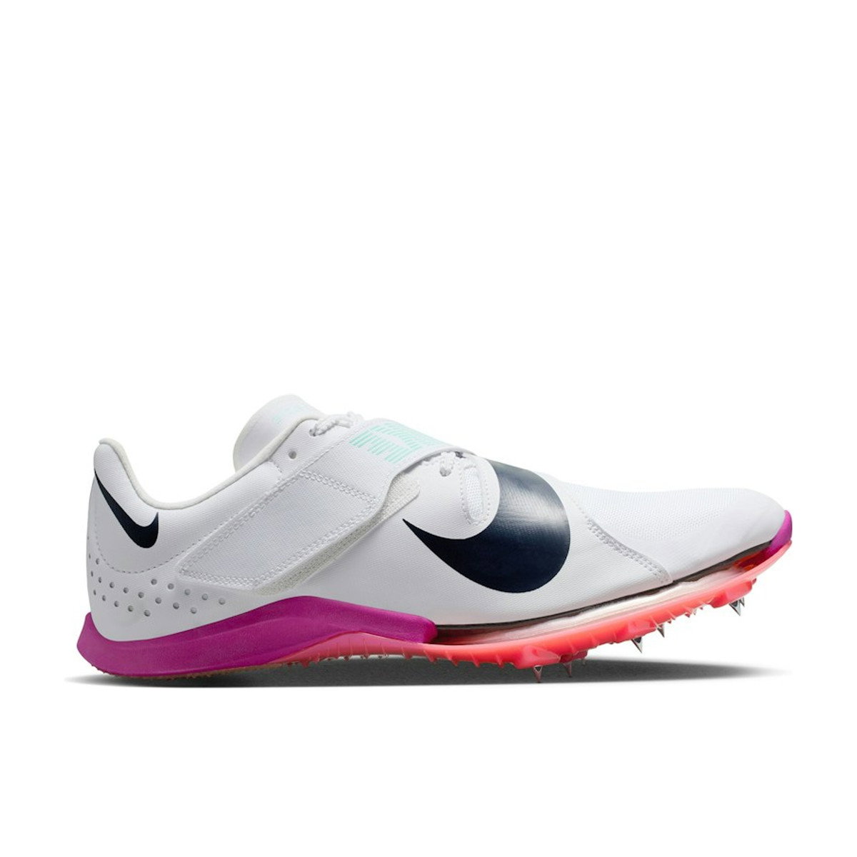 Nike Long Jump Elite White Bright Crimson Obsidian