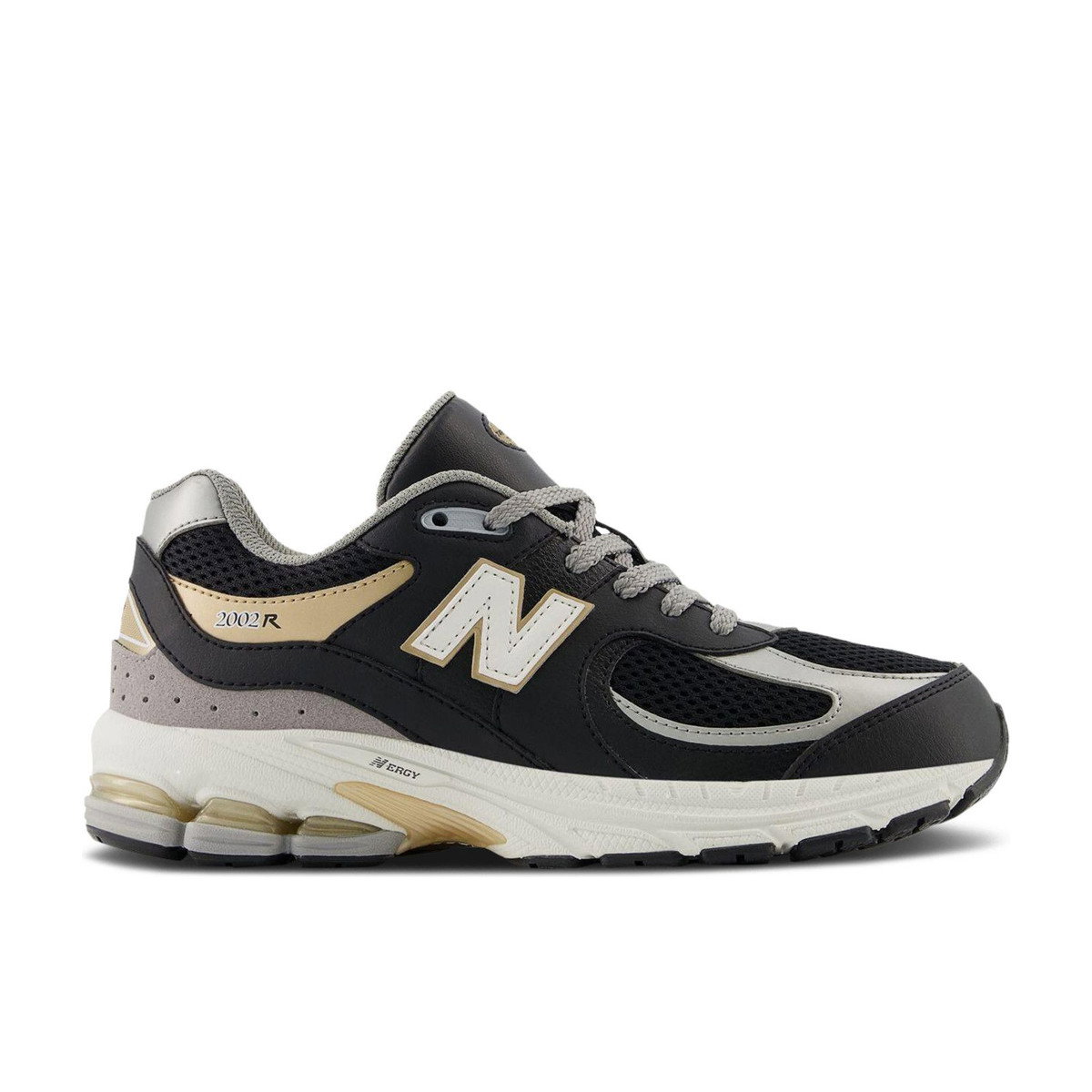 New Balance 2002R Black Sea Salt Gold Metallic (GS)