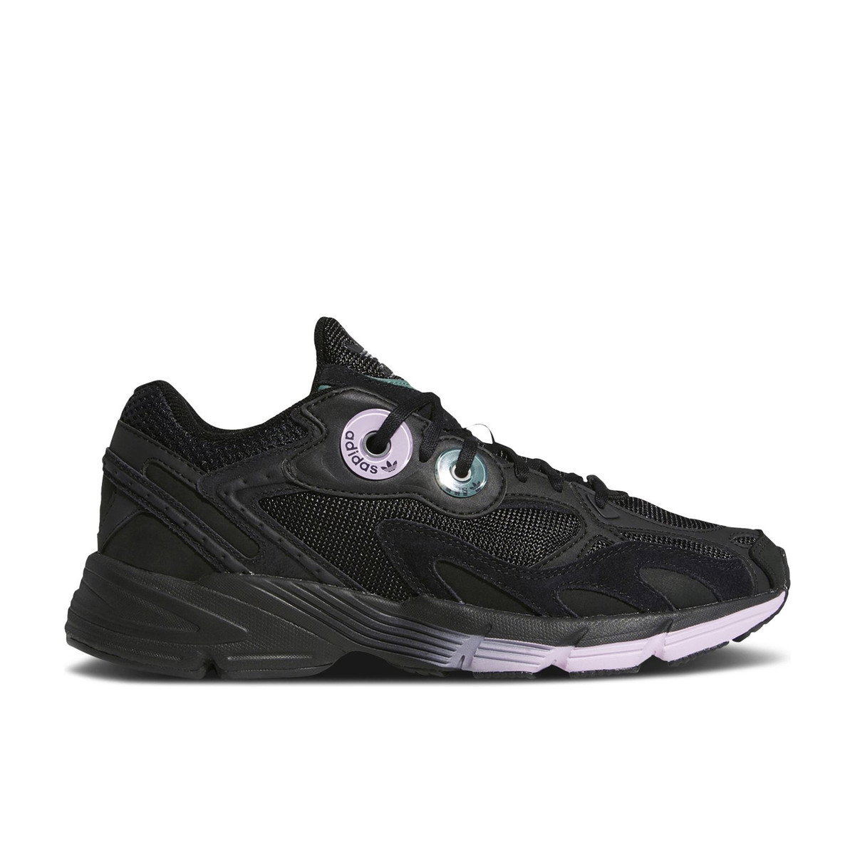 Adidas Astir Black Clear Lilac Womens