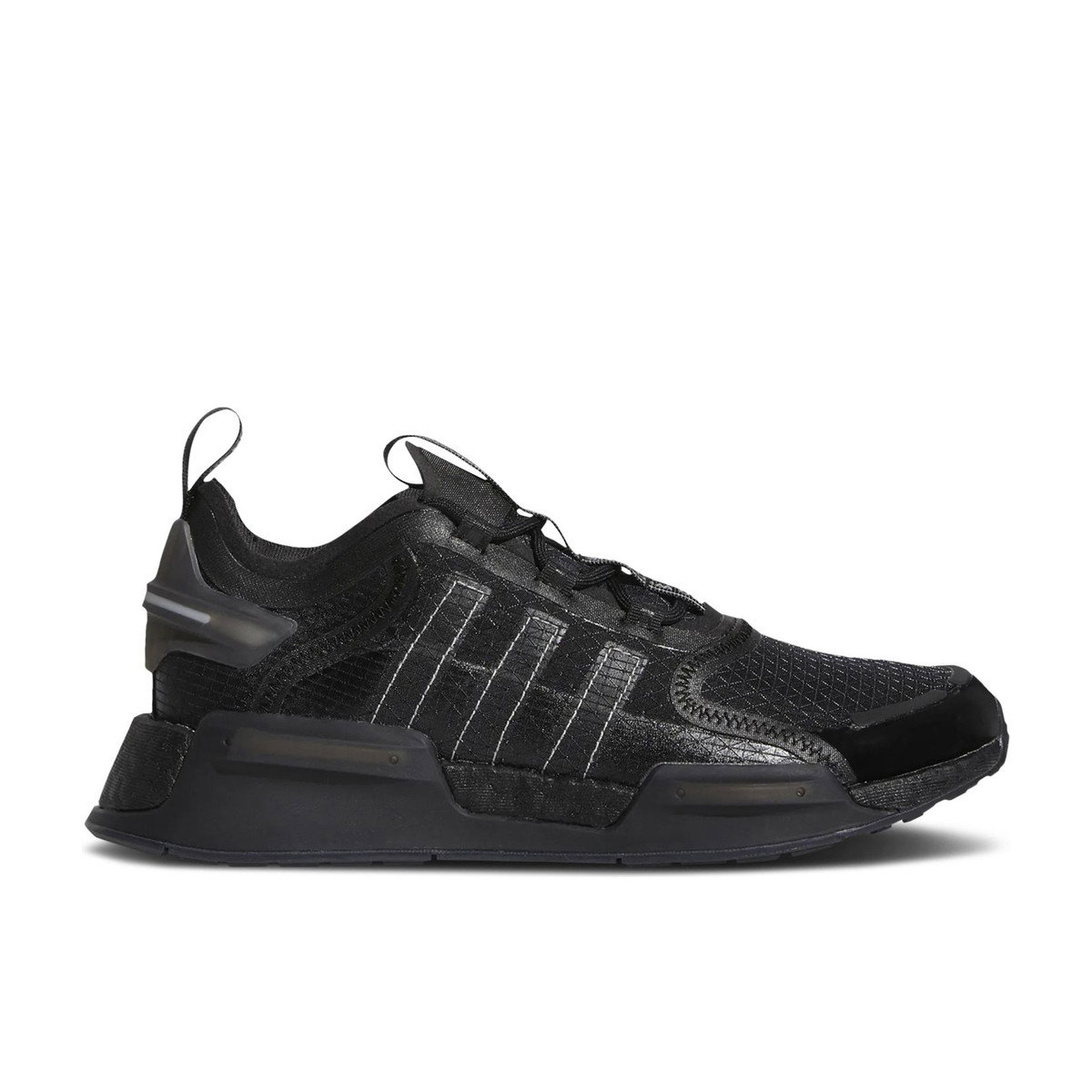 Adidas NMD V3 Core Black Silver Metallic Womens