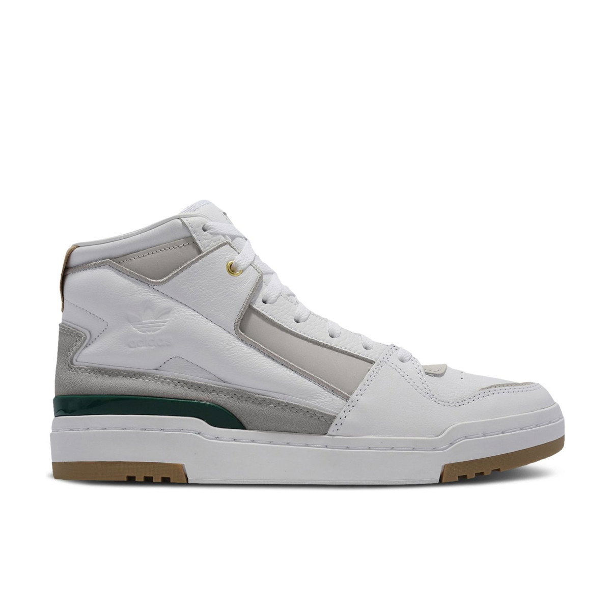 Adidas Forum Luxe Mid White Collegiate Green Gum