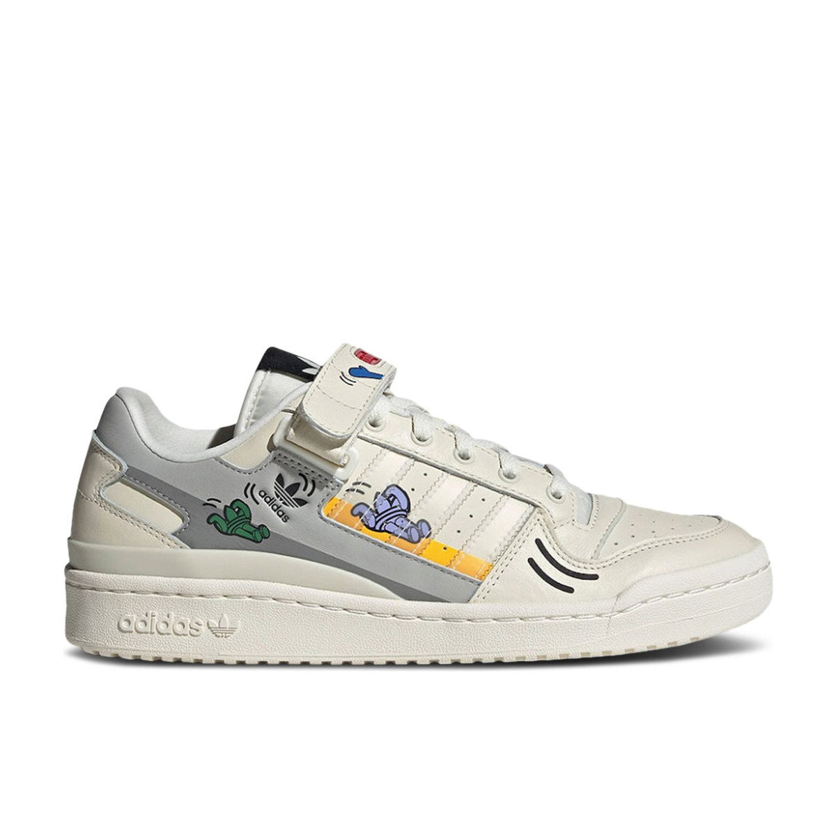 Adidas Forum Low Slide White