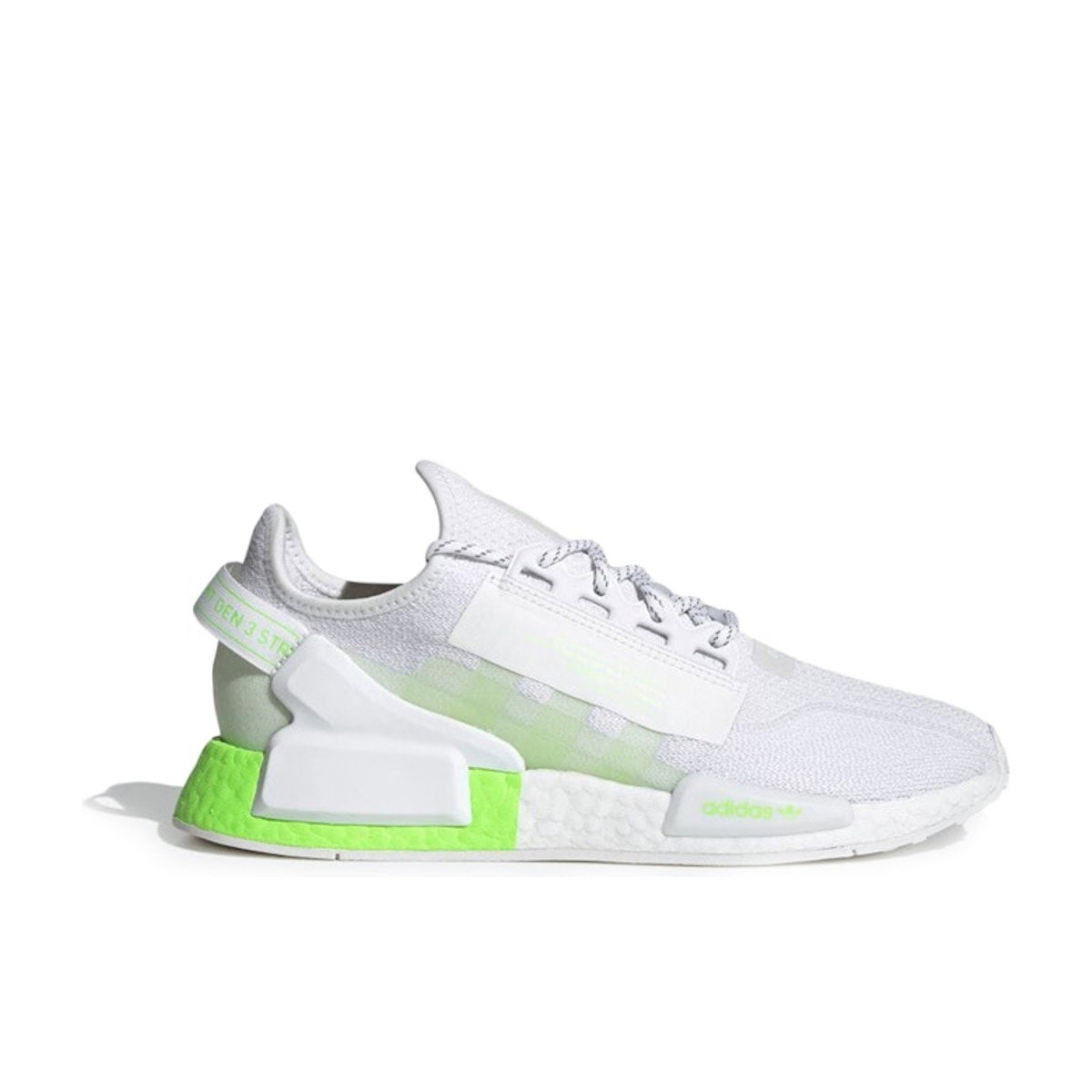 Adidas NMD R1 V2 White Signal Green