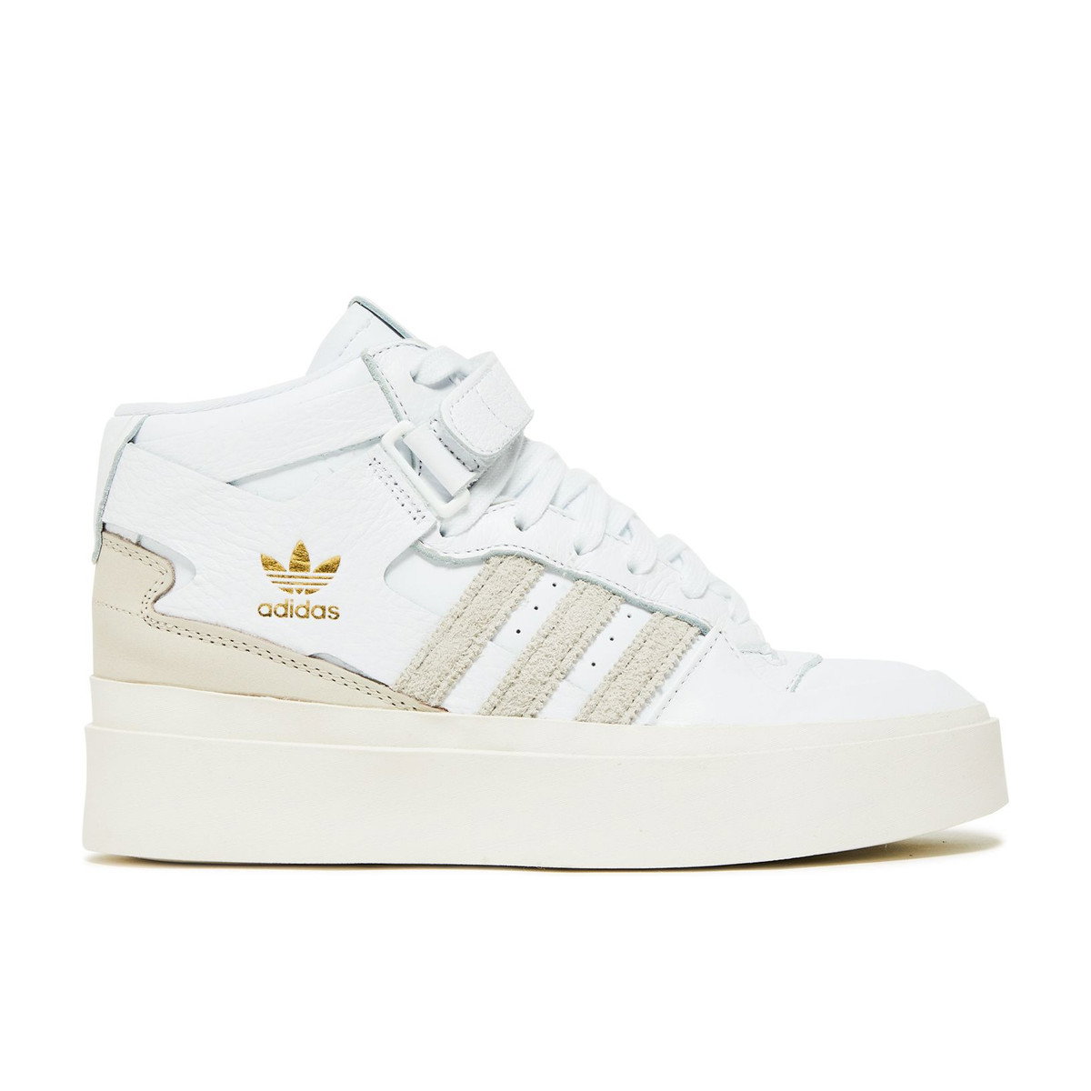 Adidas Forum Bonega Mid Cloud White Orbit Grey Bliss Womens