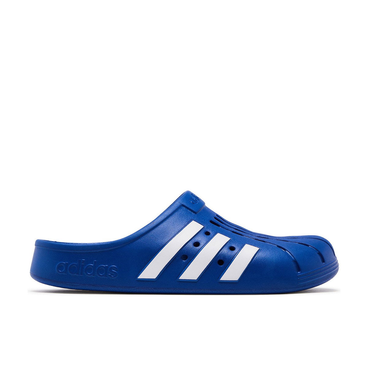 Adidas Adilette Clogs Royal Blue Cloud White