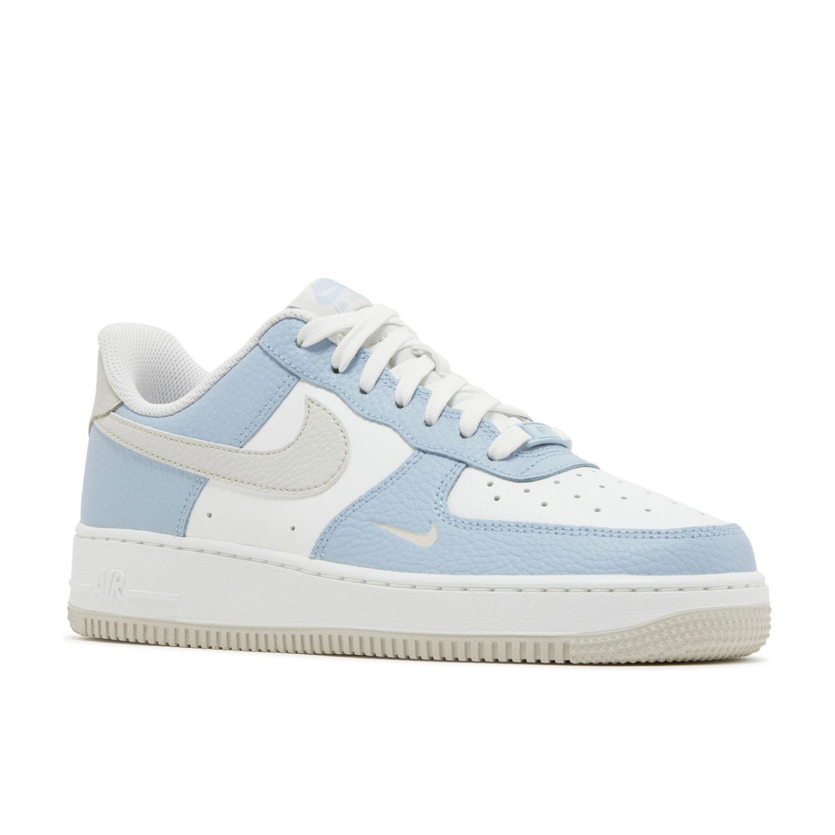 Nike Air Force 1 Low Light Armory Blue Mini Swoosh Womens