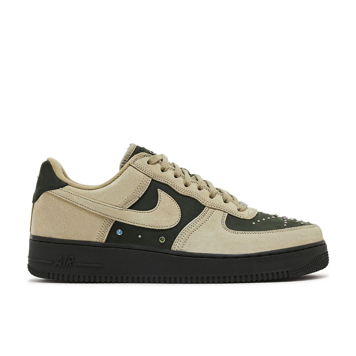 Nike Air Force 1 Low Dark Army Neutral Olive Gems