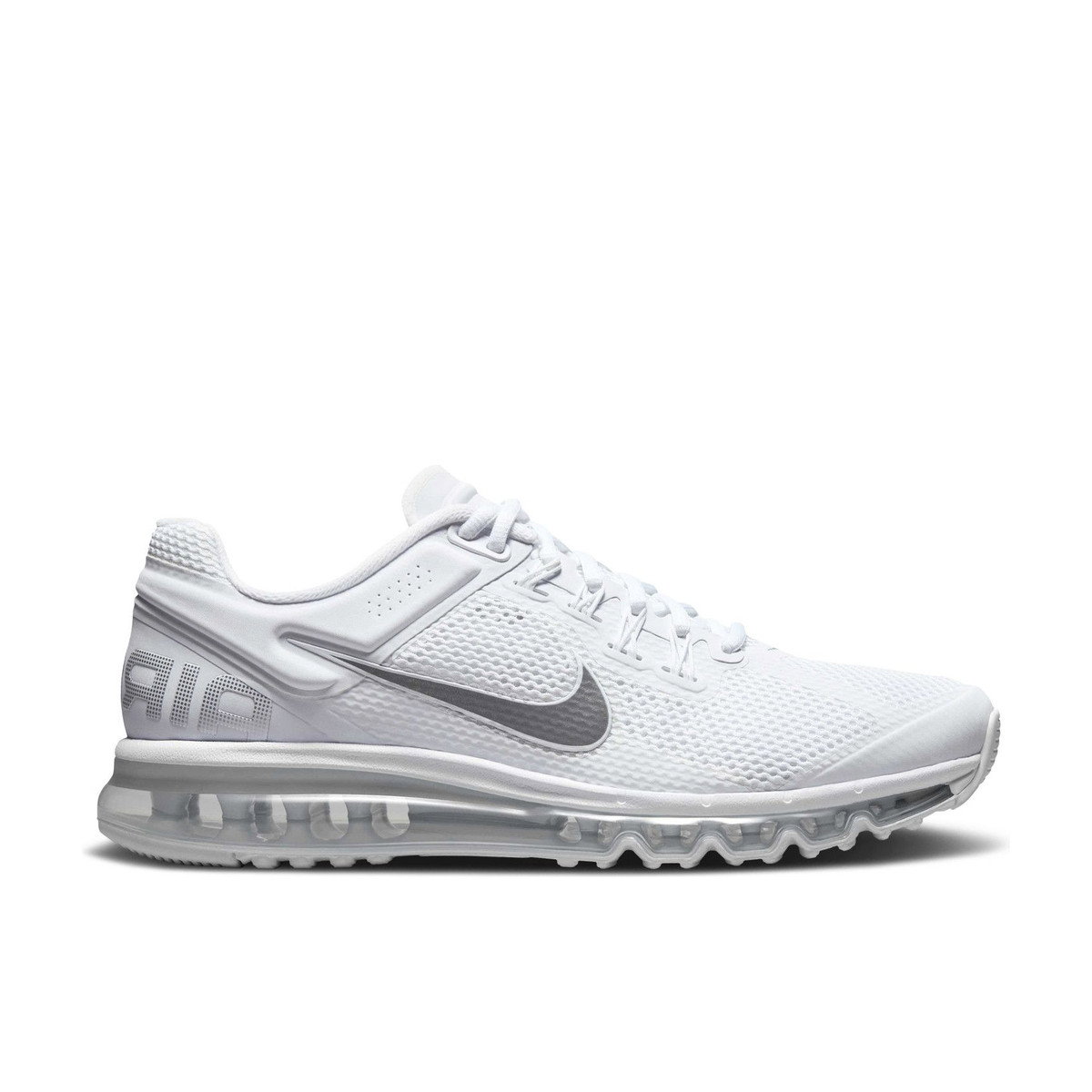 Nike Air Max 2013 White Metallic Slver