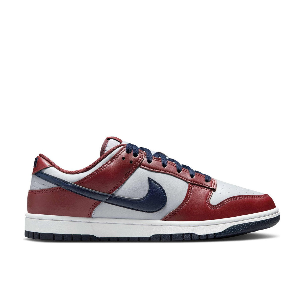 Nike Dunk Low Retro Wolf Grey Obsidian Dark Team Red