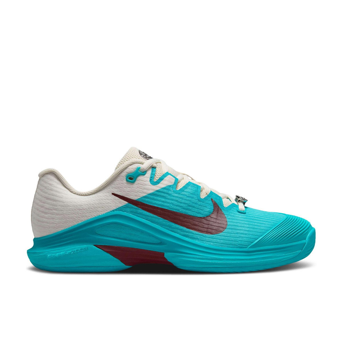 Nike Court Air Zoom Vapor 12 Premium HC Dusty Cactus Dark Team Red Womens