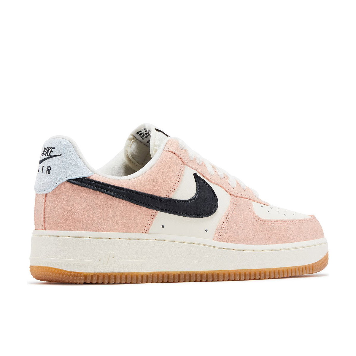 Nike Air Force 1 Low '07 Arctic Orange Pale Ivory Glacier Blue Off Noir Womens