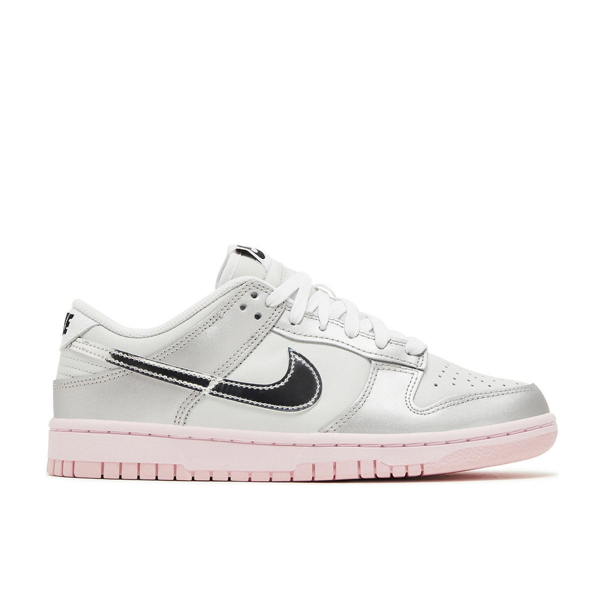 Nike Dunk Low LX Metallic Silver Pink Foam Womens
