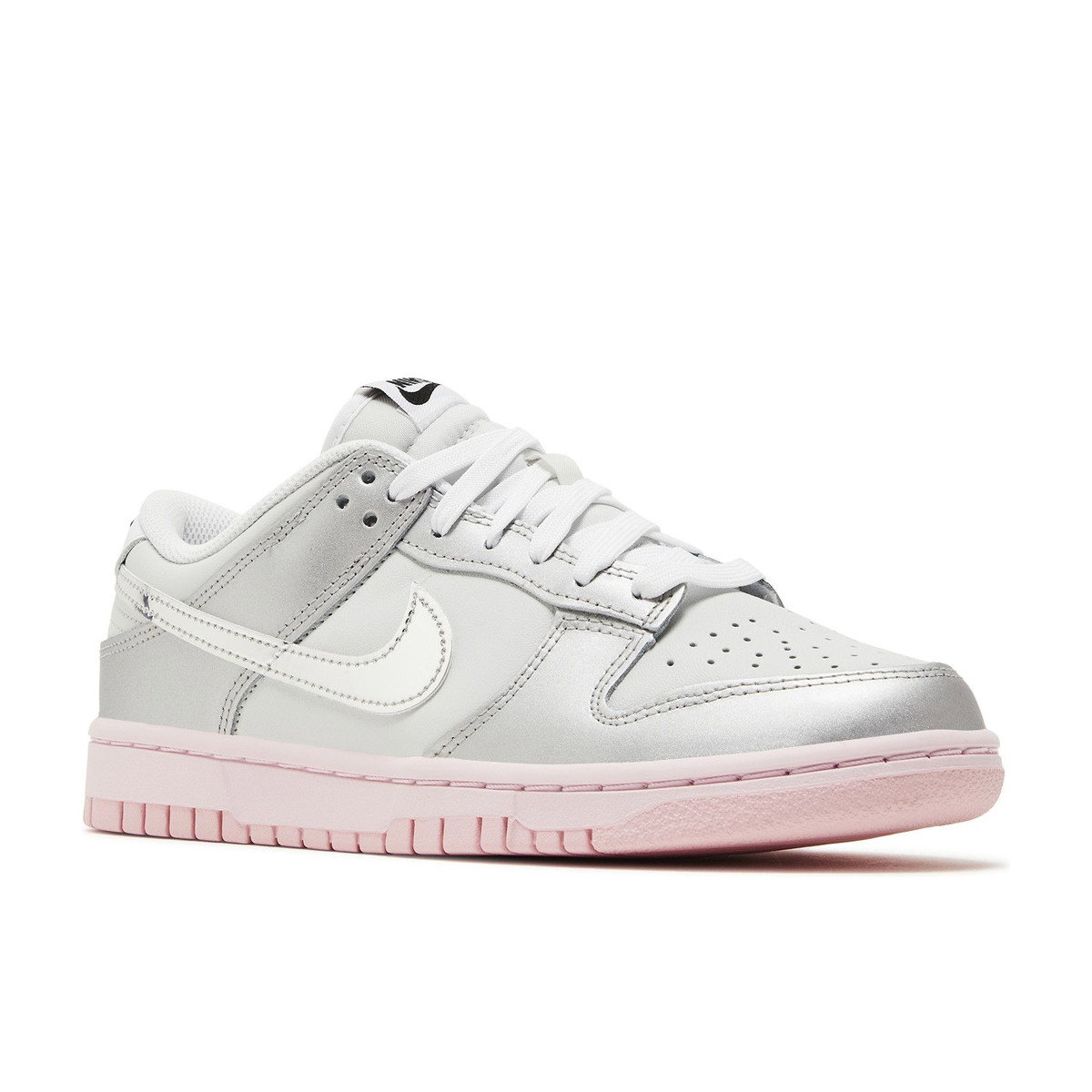 Nike Dunk Low LX Metallic Silver Pink Foam Womens