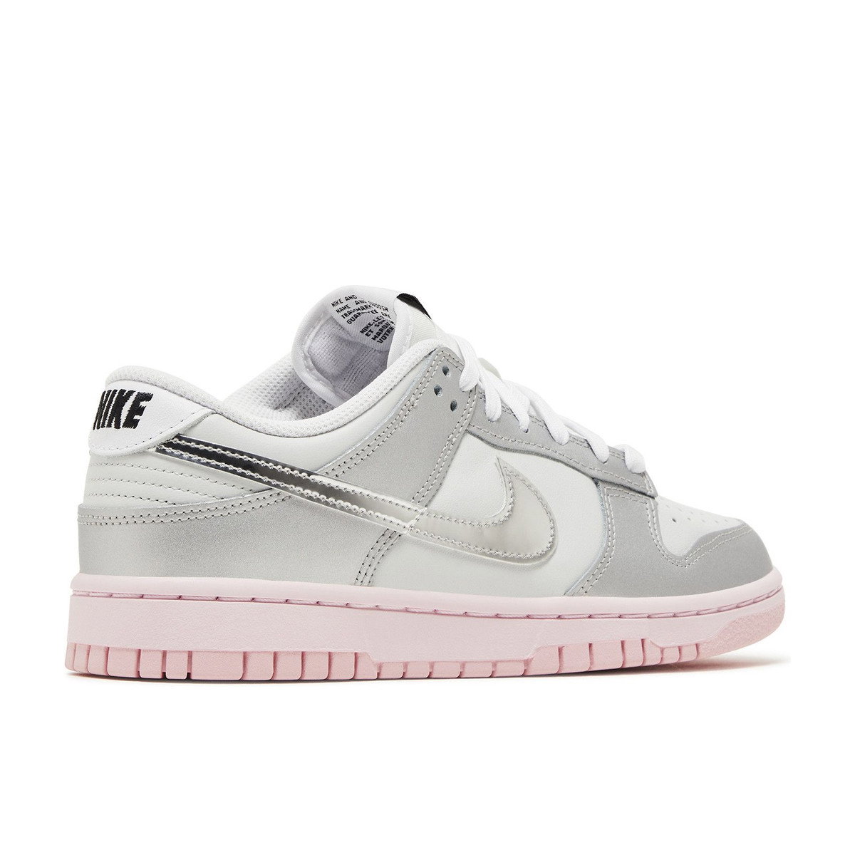 Nike Dunk Low LX Metallic Silver Pink Foam Womens