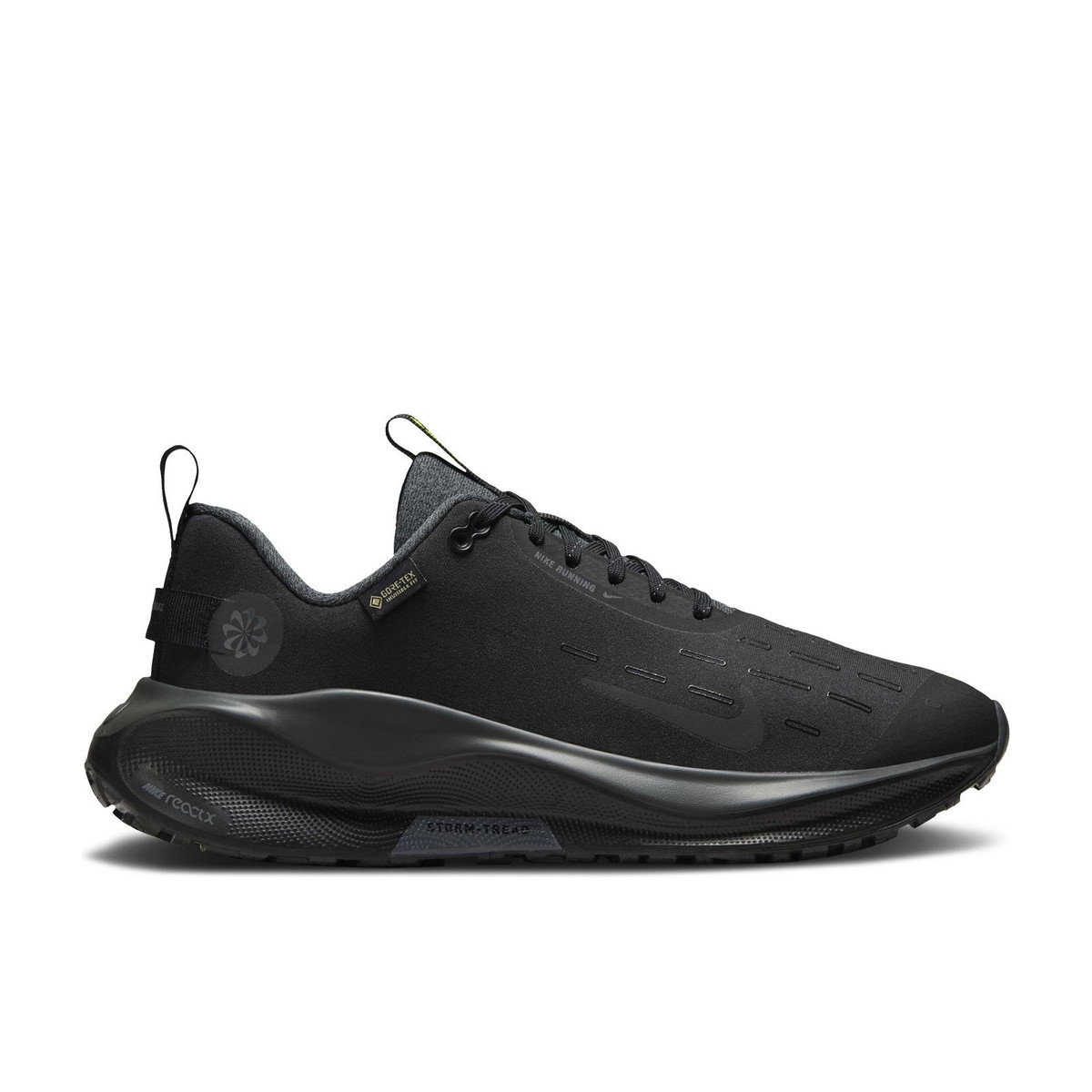 Nike React Infinity Run 4 Gore-Tex Black Volt Dark Grey Anthracite Womens
