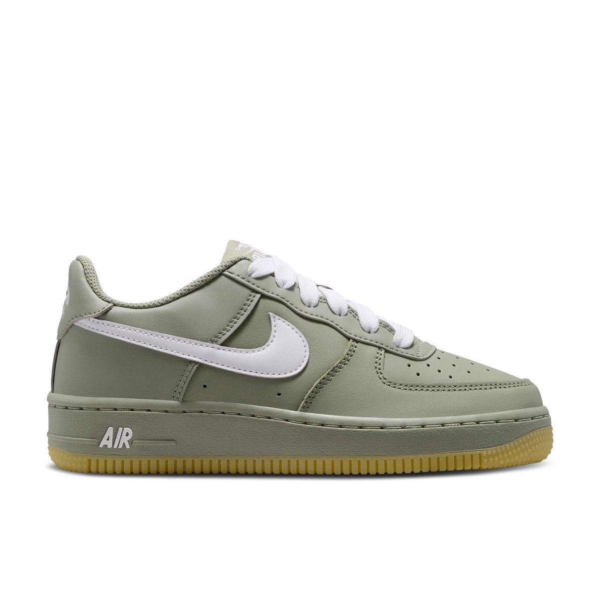 Nike Air Force 1 Low LV8 Light Army Gum White GS