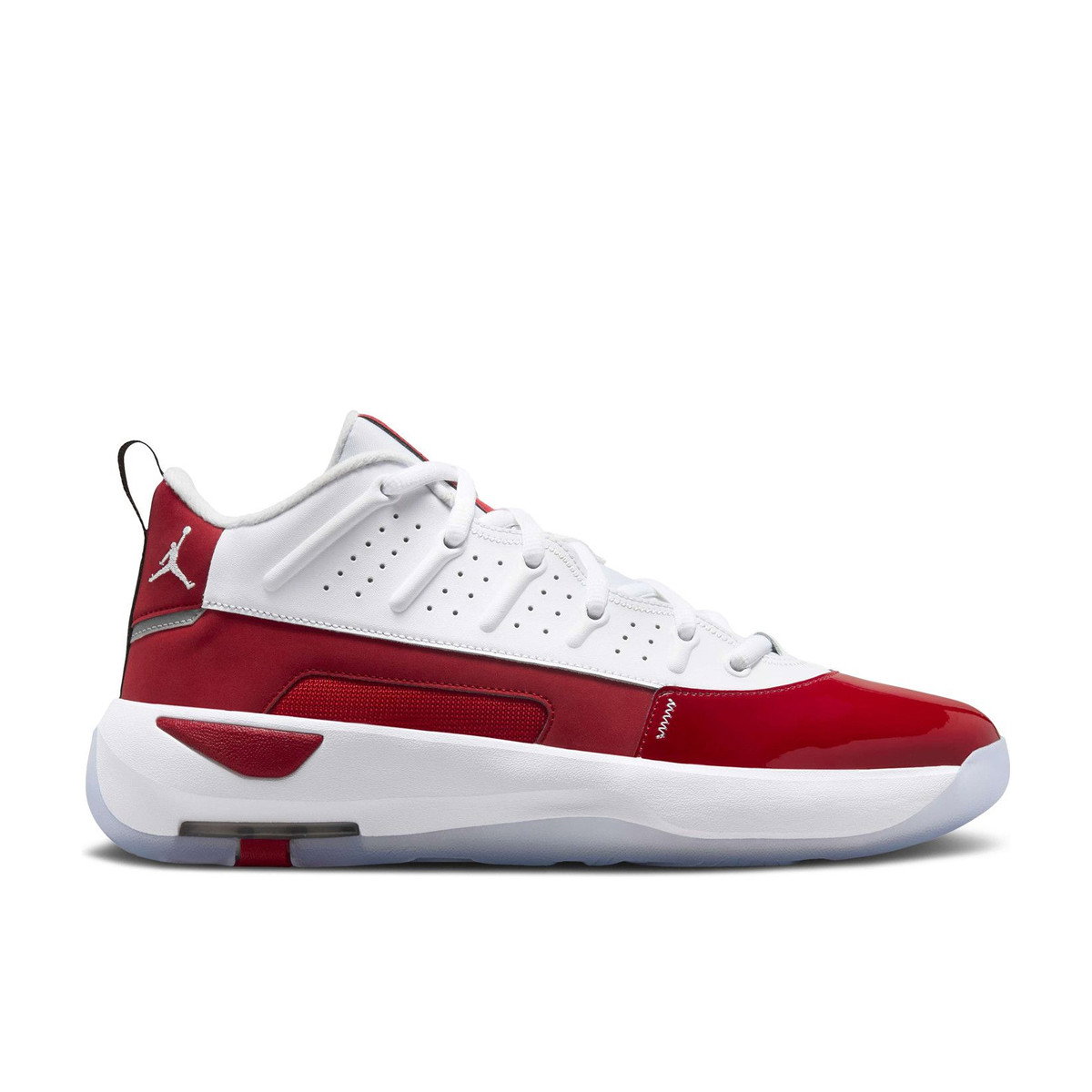 Air Jordan Max Aura 7 White Gym Red Black