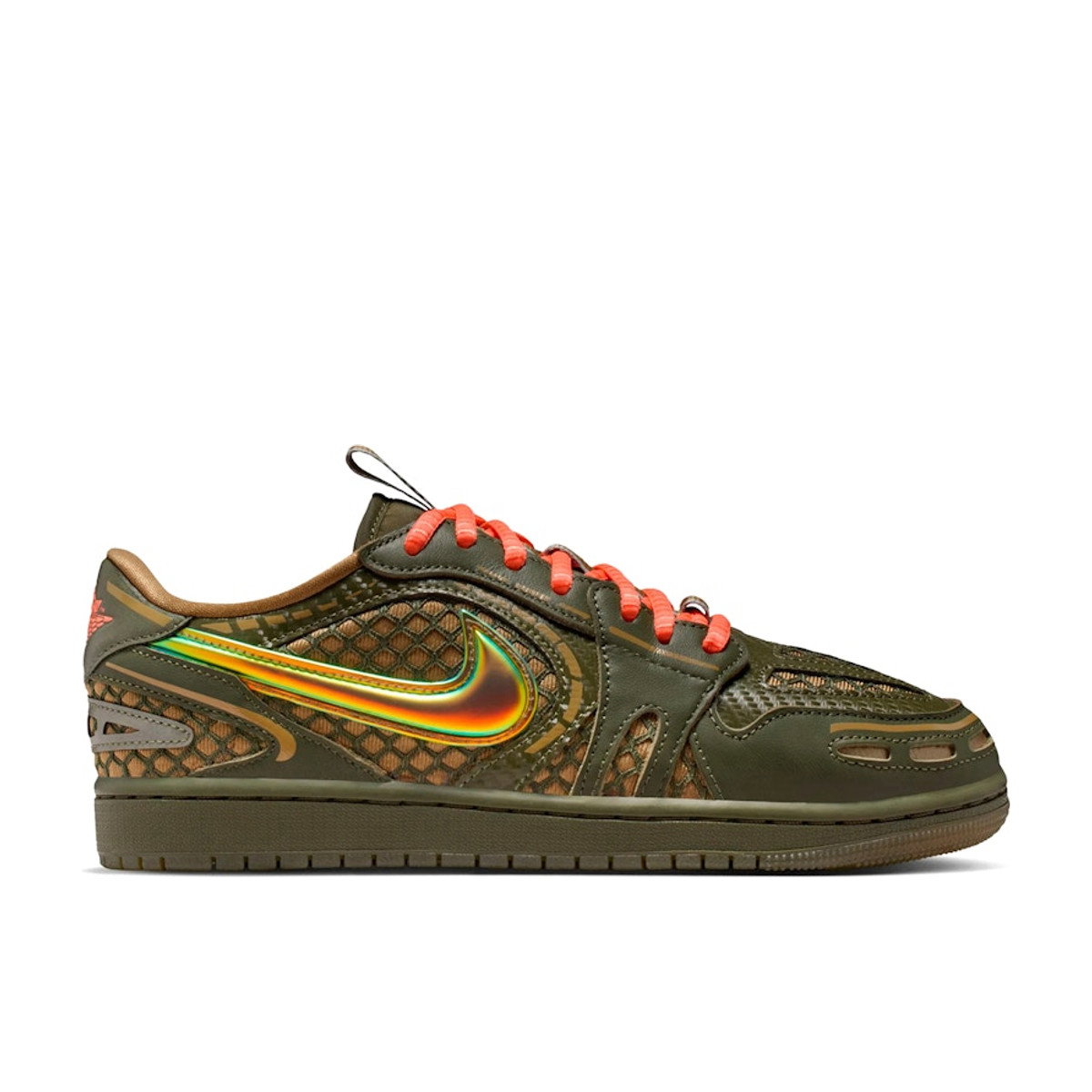 Air Jordan 1 Low Method of Make V3 Brown Kelp Cargo Khaki Womens