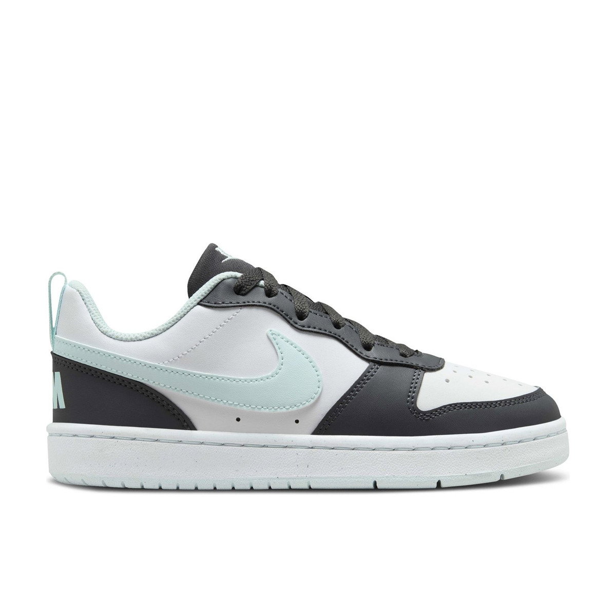 Nike Court Borough Low Recraft Anthracite White Glacier Blue GS